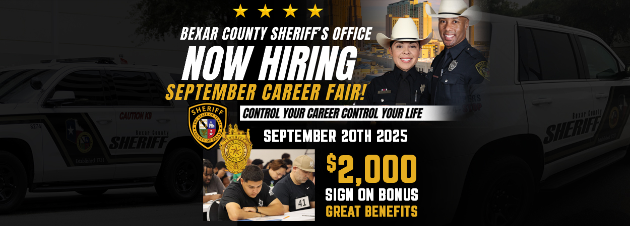 Bexar County Sheriff's Office Hiring Event